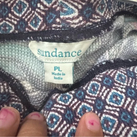 Sundance Garden Tapestry Thermal Pajama Pants - Picture 3 of 7